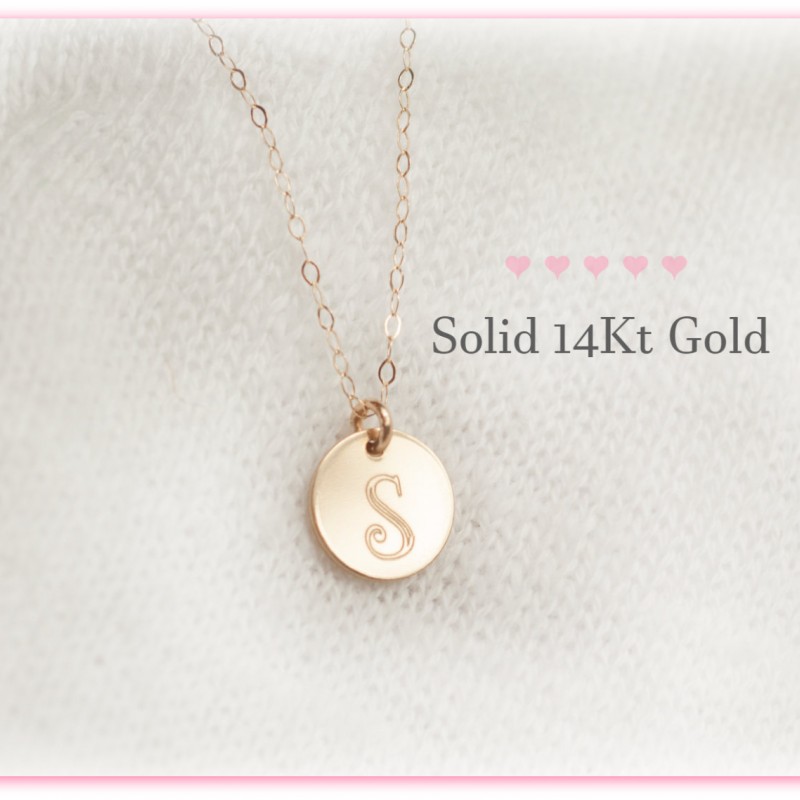 Monogram Raul Gold 14Kt Gold Initial Charm, Real Gold Charm, Solid Gold Charm, Initial ...