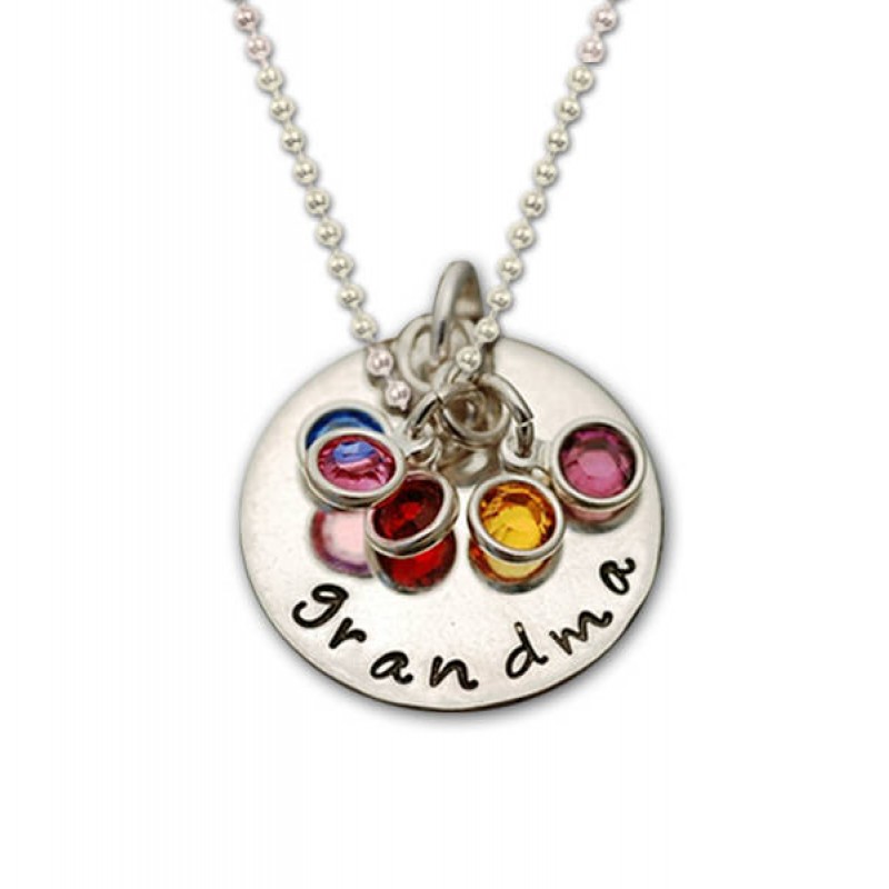 Gifts For Grandma Fashion Grandma Necklaces Stainless Steel
