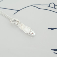 Sterling Silver Ballerina Necklace | Handmade Ballet Jewellery