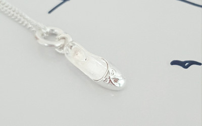 Sterling Silver Ballerina Necklace | Handmade Ballet Jewellery