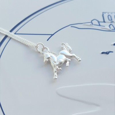 Sterling Silver Horse Necklace, Silver Horse Necklace, Horse Necklace, Horse, Gift For Her, Alexia Jewellery