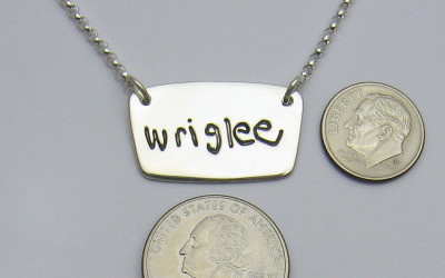 Your Handwriting, Forever in Silver: A Handmade Tale