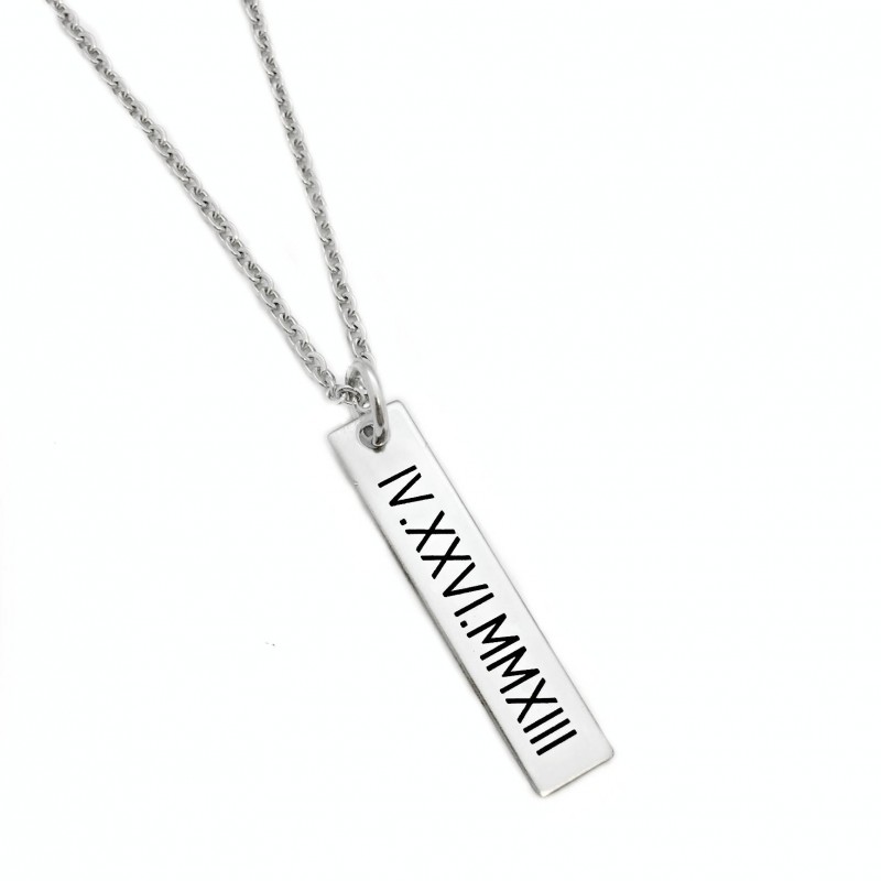 mothers day bar necklace personalized