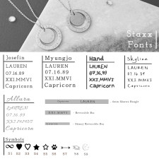 Your Story, Engraved Forever: The Handwriting Bar Necklace