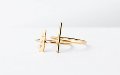 Stacking Rings: Crafting Stories, One Gold Bar at a Time