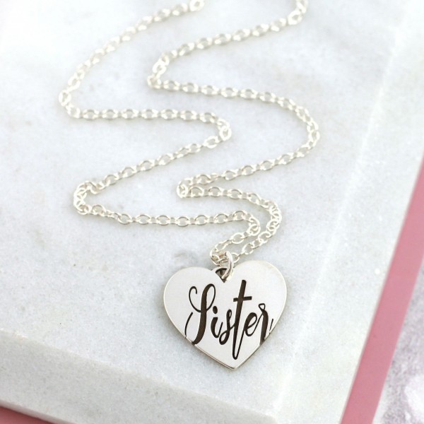 Sister Birthday Gift | Soul Sisters | To My Sister Card | Sister In Law Gifts | Soul Sister Necklace | Small Name Necklace | Big Sister