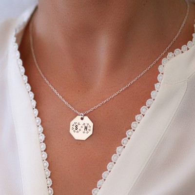 Soul Sisters Jewelry | Two Sister Necklace | Two Letter Necklace | Soul Sisters | Two Initial Necklace | Partners in Crime | Let Love Grow
