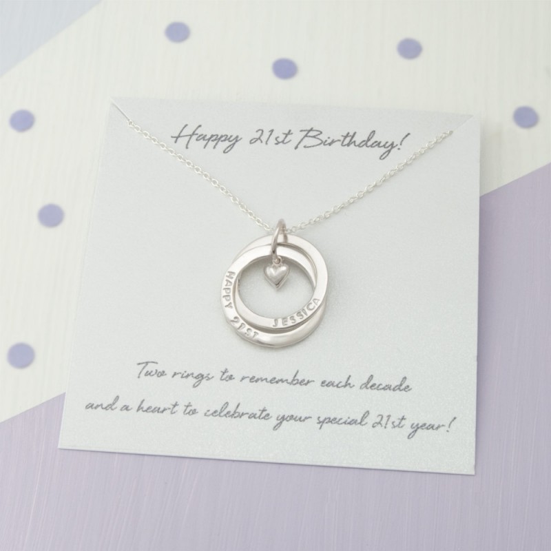 Personalised 21st Birthday Gift For Her, Personalized 21st