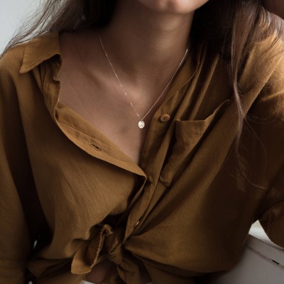 Boobs Necklace • Feminist Jewelry • Gold, Silver or Rose Gold • Boobs, Breasts, Tits Necklace - Girl Power