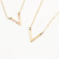 The Dainty V Necklace: Crafting Radiance, One V at a Time