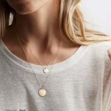 The Gold Circle Necklace: Your Everyday Golden Story