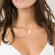 The Art of the Suspended Circle Necklace: A Hammered Heart