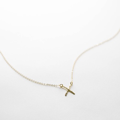 X Necklace • Simple, Modern Necklace • Kisses, Kiss X Pendant in 18k Gold Fill, Sterling Silver, or 18k Rose Gold Fill • by Layered and Long
