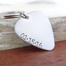 A Complete Guide to Your Sterling Silver Guitar Pick Keychain