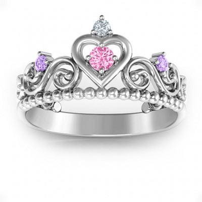 Custom Princess Charming Tiara Ring - The Handmade ™