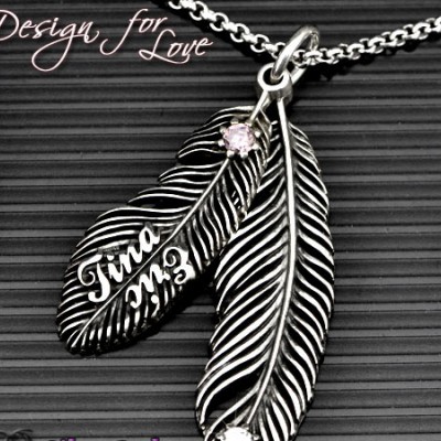 Luxury Feather Series - With Name Jewellery - The Handmade ™