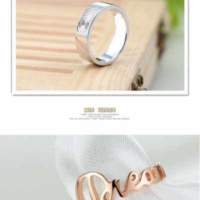 Made Personalised Rings - Combine any of your elements - The Handmade ™