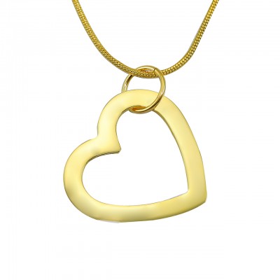 Always in My Heart Necklace - Gold - The Handmade ™