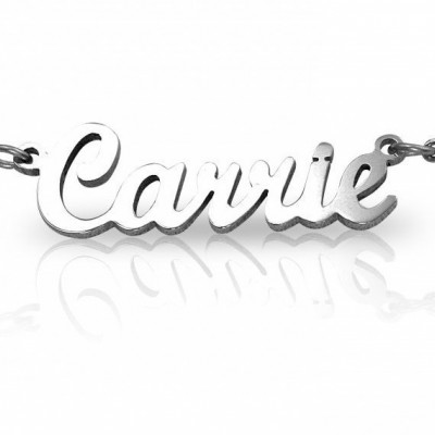 Name Necklace - Silver - The Handmade ™