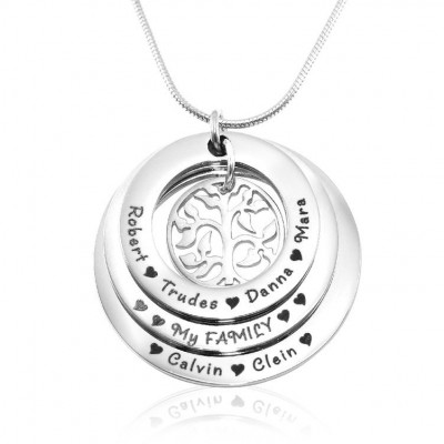 Personalised Family Triple Love - Silver - The Handmade ™
