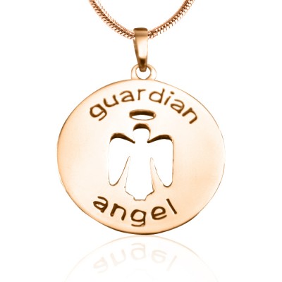 Guardian Angel Necklace 1 - Rose Gold - The Handmade ™