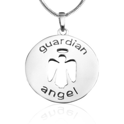 Guardian Angel Necklace 1 - Silver - The Handmade ™