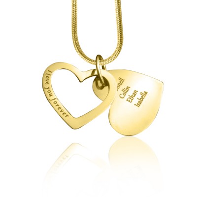 Love Forever Necklace - Gold - The Handmade ™