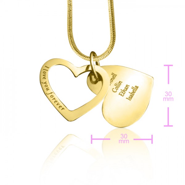 Love Forever Necklace - Gold - The Handmade ™