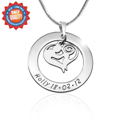 Mothers Love Necklace - Silver - The Handmade ™