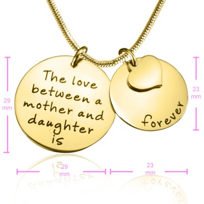 Mother Forever Necklace - Gold - The Handmade ™