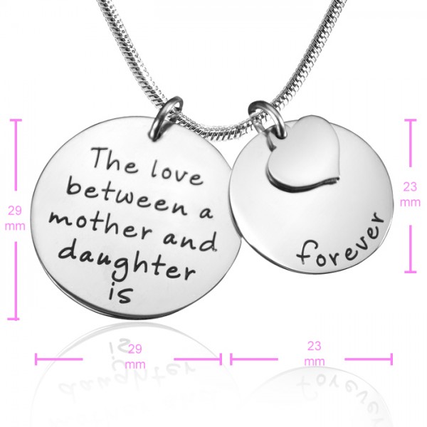 Mother Forever Necklace - Silver - The Handmade ™