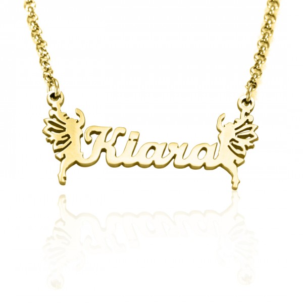Name Necklace - Gold - The Handmade ™