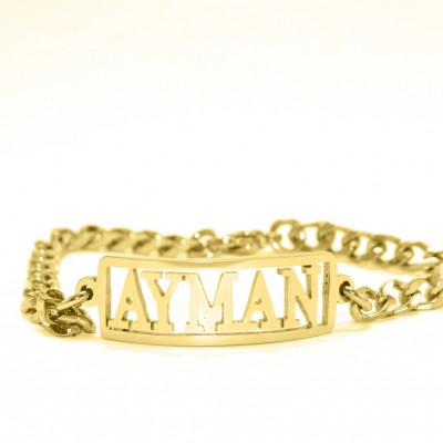 Name Bracelet - Gold - The Handmade ™