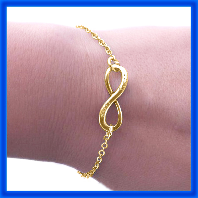 Classic Infinity Bracelet - Gold - The Handmade ™