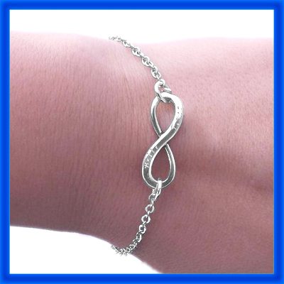 Classic Infinity Bracelet - Silver - The Handmade ™