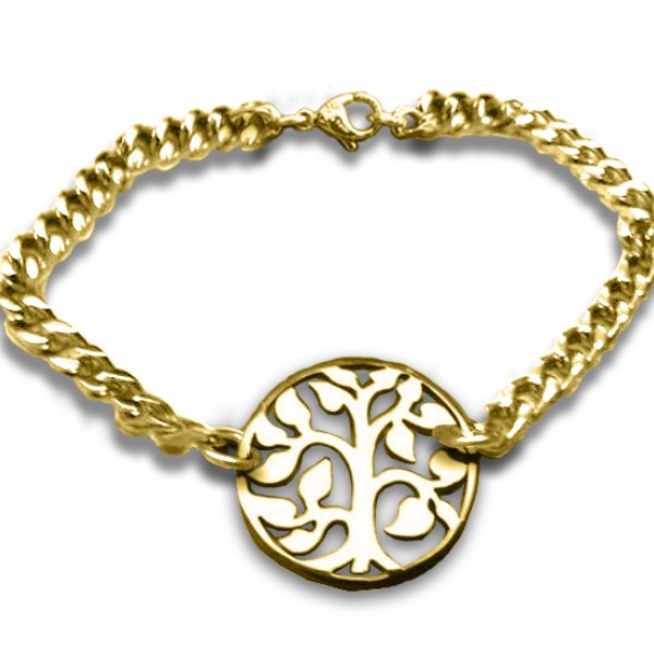 Tree Bracelet - Gold - The Handmade ™