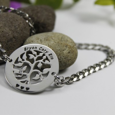 NN Vertical silver Bracelet - The Handmade ™