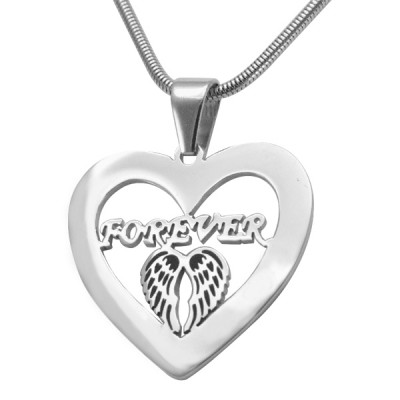 Angel in My Heart Necklace - Silver - The Handmade ™