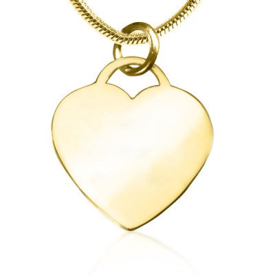 Forever in My Heart Necklace - Gold - The Handmade ™