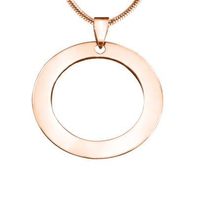 Circle of Trust Necklace - Rose Gold - The Handmade ™