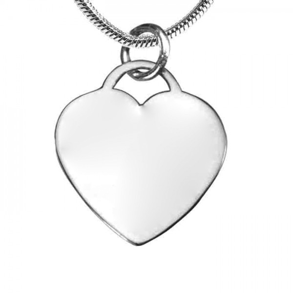 Forever in My Heart Necklace - Silver - The Handmade ™