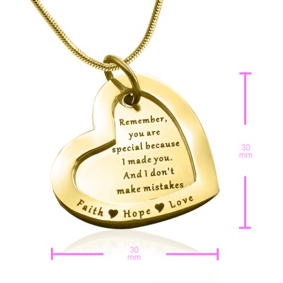 Love Forever Necklace - Gold - The Handmade ™