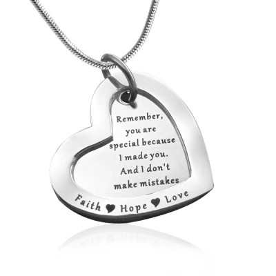 Love Forever Necklace - Silver - The Handmade ™