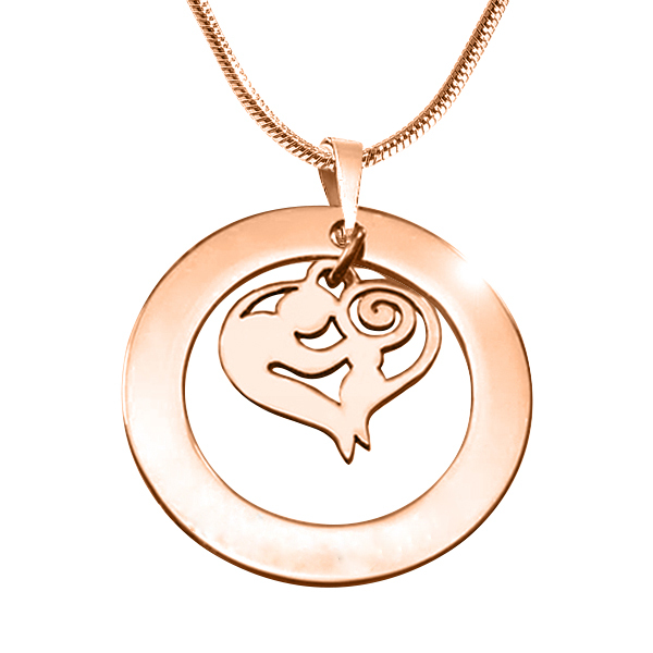 Mothers Love Necklace - Rose Gold - The Handmade ™