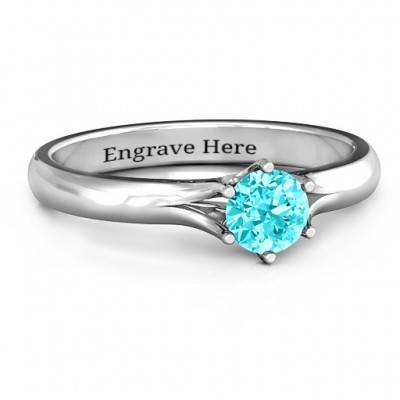 6 Prong Solitaire Ring - The Handmade ™