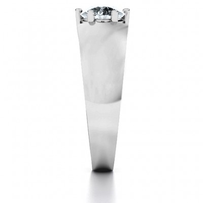 Bold Devotion Solitaire Ring - The Handmade ™
