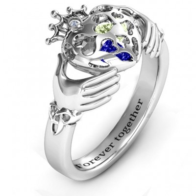 Caged Hearts Claddagh Ring - The Handmade ™