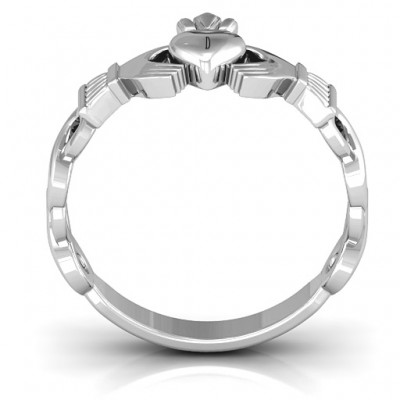 Classic Infinity Claddagh Ring - The Handmade ™