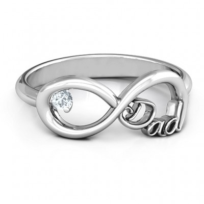 Dad Infinity Ring - The Handmade ™
