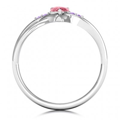 Endless Romance Engravable Heart Ring - The Handmade ™